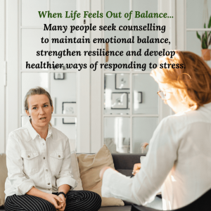 When Life Feels Out of Balance